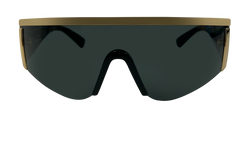 Versace Gafas, Medussa, Plastic, Borde Dorado, 1000,Case, 3*